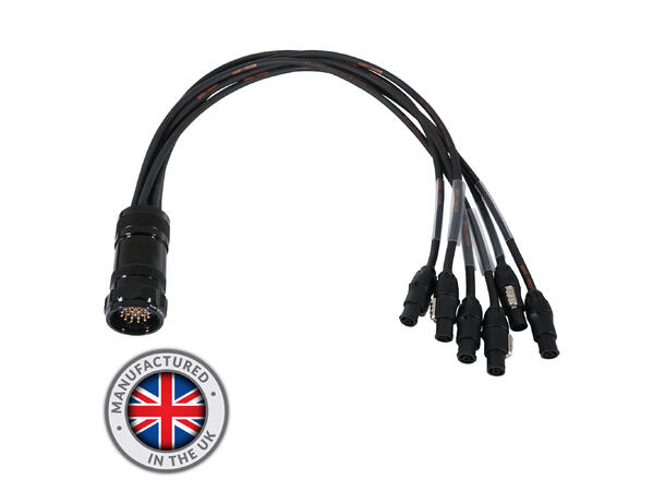 ELUMEN8 Socapex19-Pin Male-True1 1.5mm Fan-Out Cable