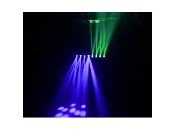 EQUINOX Domin8R II Multieffect 8 x Speil, 120 x LED, DMX