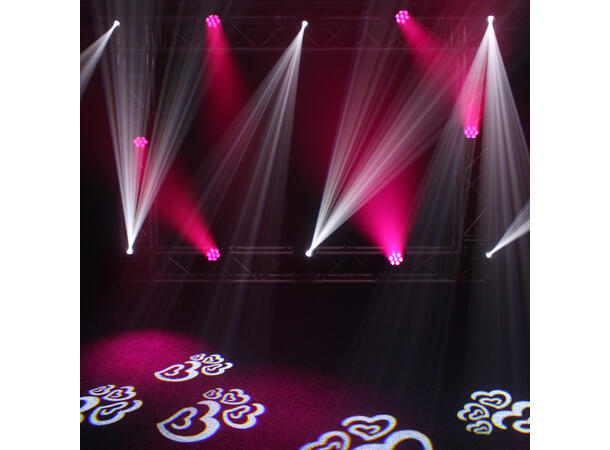 EQUINOX Fusion 100 Spot MKII, LED Spot 80W LED Spot. Sort finish