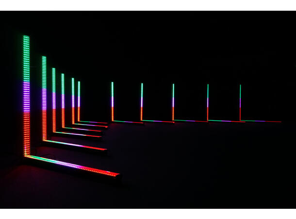 EQUINOX SpectraPix Batten LED Bar 224 x RGB SMD5050 LED, DMX, Hvit