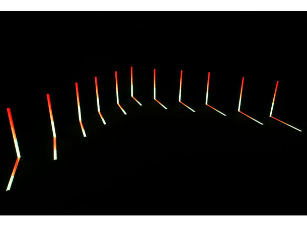 EQUINOX SpectraPix Batten LED Bar 224 x RGB SMD5050 LED, DMX, Hvit