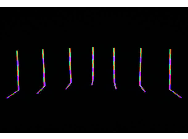 EQUINOX SpectraPix Batten LED Bar 224 x RGB SMD5050 LED, DMX, Hvit