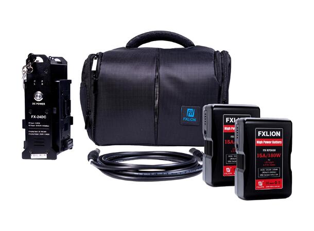 FXLION FX-24K265 Skypower kit PL-4DCS Skypower+ x FX-HP265S batterier