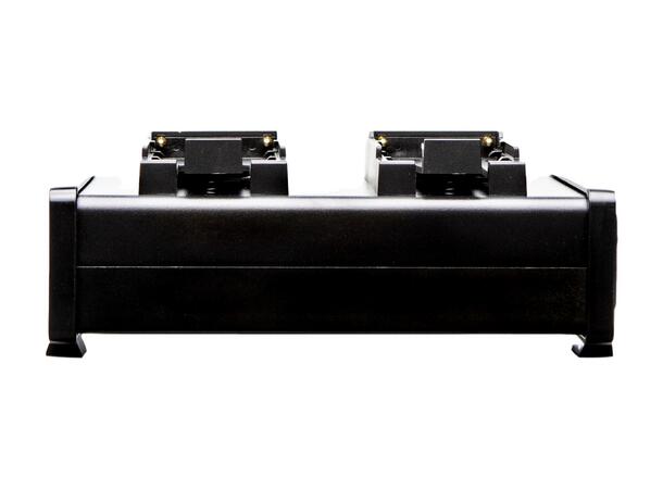 FXLION PL-SP20 dual lader for NP-F/D54 For Sony NP-F og Panasonic D54 serie