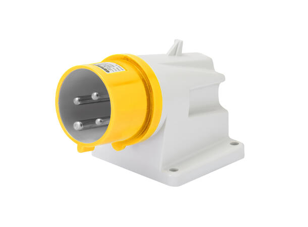 GEWISS Apparatinntak 3P+J 16A 90° vinklet inntak, 100-130V 50/60Hz