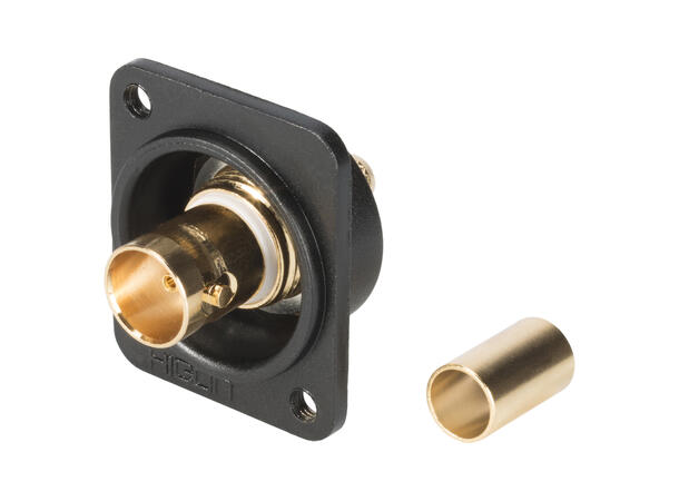 HICON BNC0.8/3.7FDH 3G-SDI 75 Ohm. For D-panel, M3 gjenger