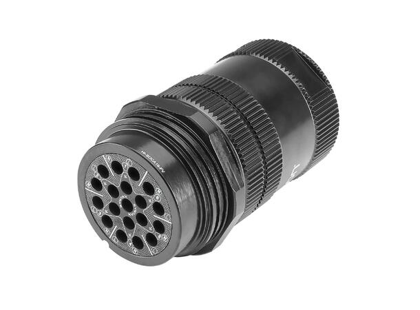 HICON HI-SOCA19-FV SOCA hun, Kabel 19-pin. NB! kontakter kjøpes separat