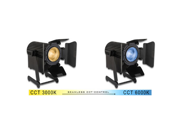 JB SYSTEMS CAM-Spot 30tw, 30W LED, 3000 - 600K, CRI >90