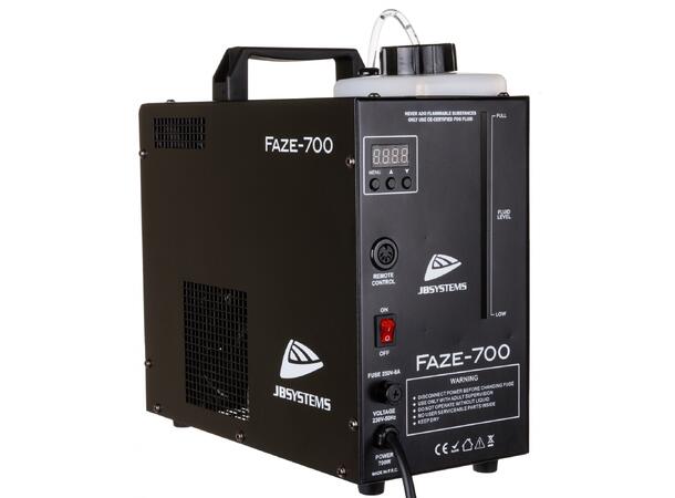 JB Systems FAZE-700 Hazer maskin, 700W Enkel Fazer for DJ´s, Klubb etc.