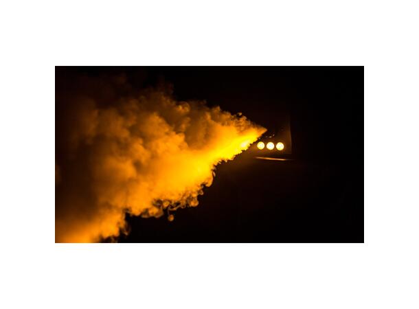 JB Systems FX-400 Røykmaskin, 400W Med Amber LED som belyser røyken