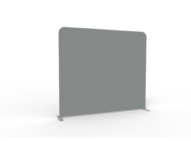 KAGU Backdrop Chromakey/Grå + Sort/Hvit H: 220cm x B: 250cm. Inkl. 2 x trekk