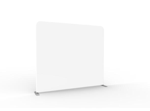 KAGU Backdrop Chromakey/Grå + Sort/Hvit H: 220cm x B: 250cm. Inkl. 2 x trekk