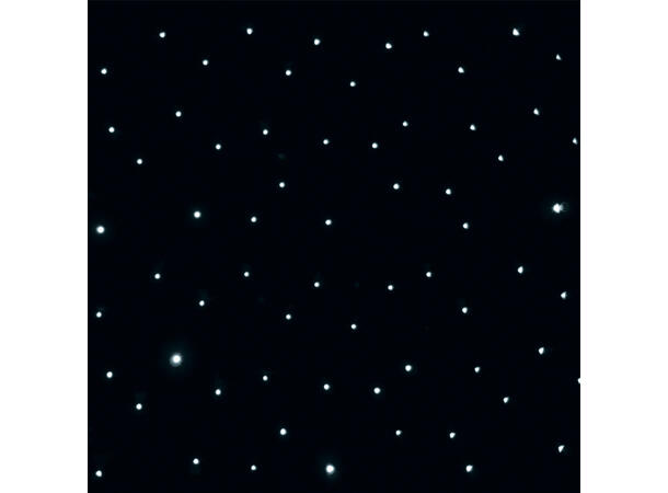 LEDJ stjerneteppe 7 x 5m, kaldhvit Leveres uten kontroller (STAR24)