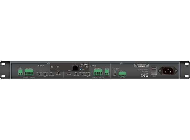 MCLELLAND PLA4Di Forsterker 4 x 150W, Dante