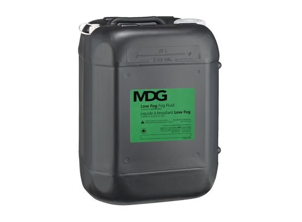 MDG Low Fog fluid 20L 20L Glycol basert Røyk væske
