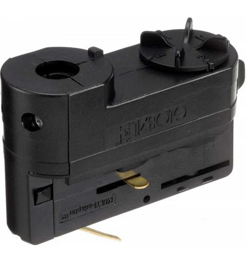 NA Global Pulse 3-C Multiadapter 10A 100N, sort