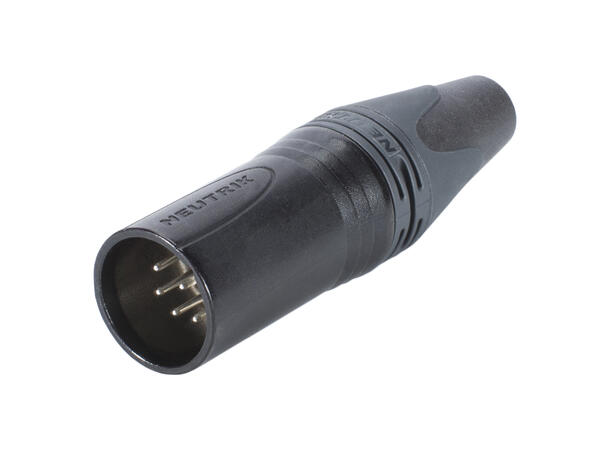 NEUTRIK NC7MXX-BAG 7-pin XLR han plugg Sort