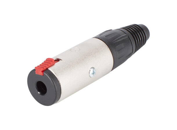 NEUTRIK NJ3FC6 Jack hun for kabel Nikkel