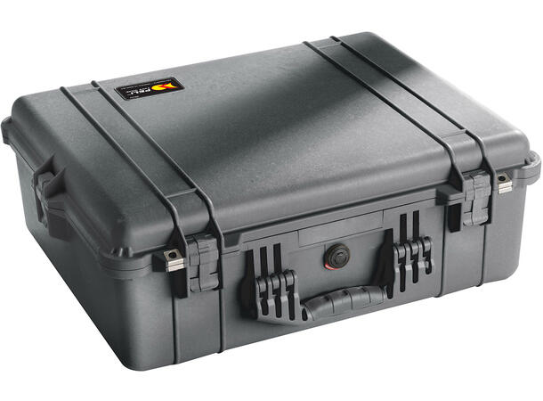 PELI™ 1600, Med skum, Sort Innv. mål: 552 x 427 x 200mm