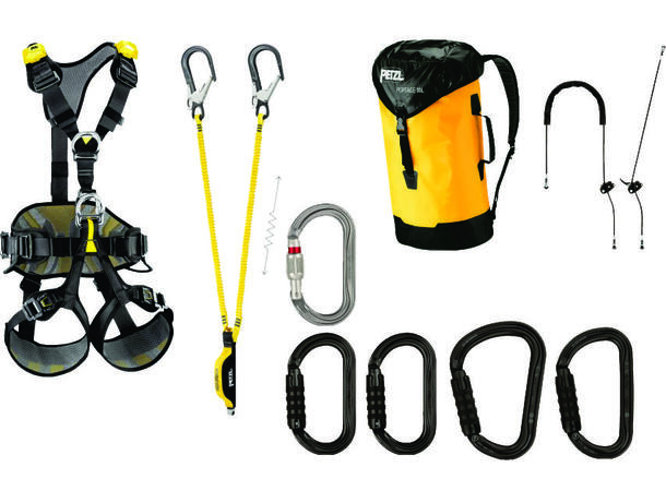 PETZL AVAO BOD FAST Selepakke, Str. 1 Komplett selepakke + støtteline 