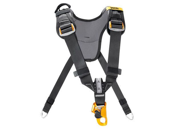 PETZL TOP CROLL S Med integrert tauklemme for 10-11mm tau