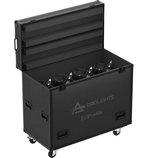 PROLIGHTS FCLECLPR Flightcase For 8 x ECLFS eller ECLCTPLUS m/linser