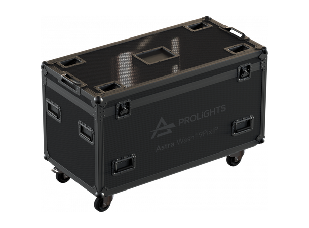 PROLIGHTS Flightcase Astra Wash19PIXIP 3 x Astra Wash19pixIP