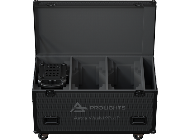 PROLIGHTS Flightcase Astra Wash19PIXIP 3 x Astra Wash19pixIP