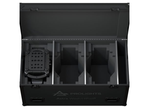 PROLIGHTS Flightcase Astra Wash19PIXIP 3 x Astra Wash19pixIP