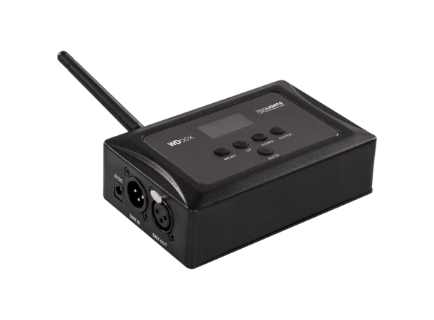 PROLIGHTS WDBOX Wireless DMX Transceiver Wireless DMX Transceiver, IN\/OUT 3-pin