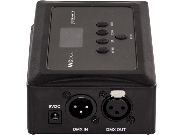 PROLIGHTS WDBOX Wireless DMX Transceiver Wireless DMX Transceiver, IN\/OUT 3-pin