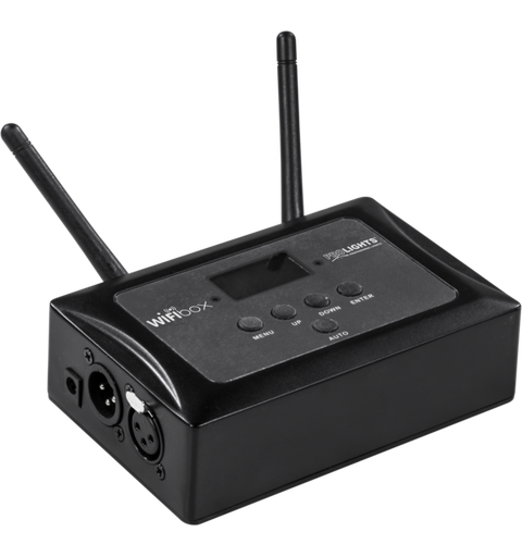PROLIGHTS WIFIBOX DMX kontroller Kan styres fra IOS/Android