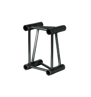 PROLYTE BOX-40R Boxcorner attachment Firkant, sort, 21cm U/Boltesett