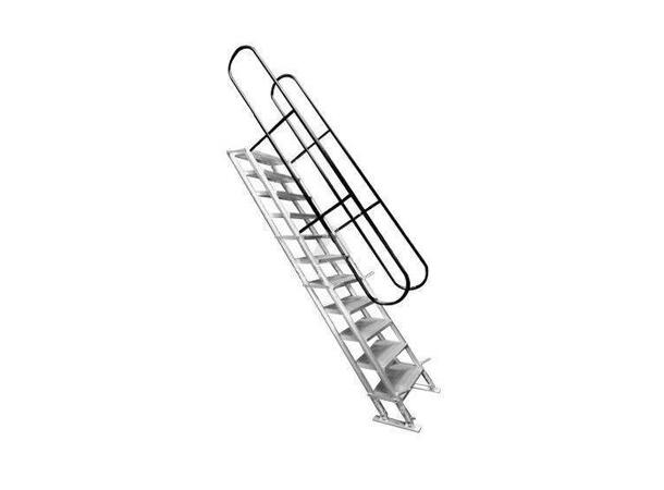 PROLYTE SM-STAIR EasyStair flex hoveddel 100-139cm 6-Trinn, Hoveddel, u/koblinger