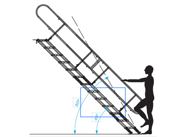 PROLYTE SM-STAIR EasyStair flex påbygg 4-Trinn, Påbygningsdel, u/koblinger