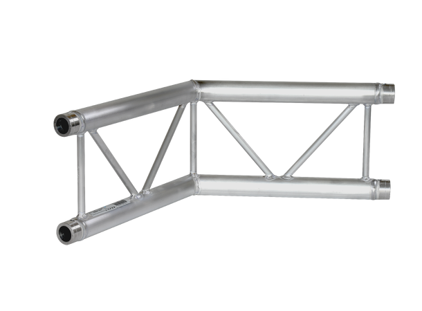 PROLYTE X30L-C004U Stige hjørne 2-Veis 120°, Alu, Ø51x2mm, Stående
