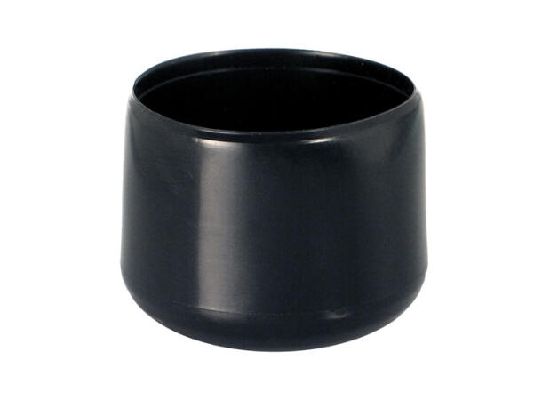 PSRIG Plastic end cap Endeplugg for 48mm rør, sort