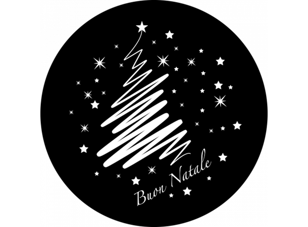 Prolights Gobo xmas Buon Natale 7 G size,  Black and white