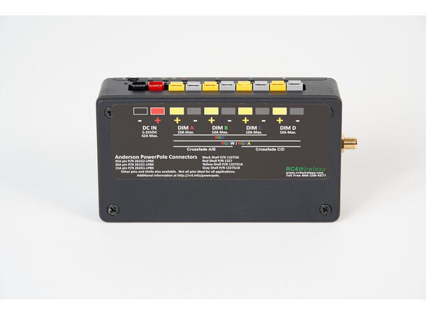 RC4 WIRELESS LUMENDIM4 Dimmer 4-kanal CRMX Trådløs Dimmer