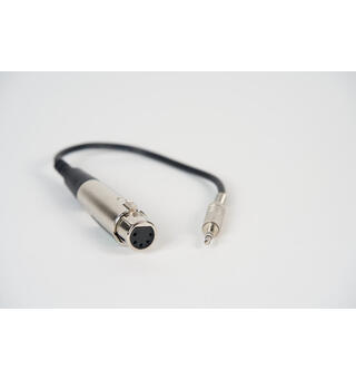 RC4 WIRELESS S3DMX5FA, Adapterkabel 3.5mm Minijack til 5-Pin XLR (Hun)
