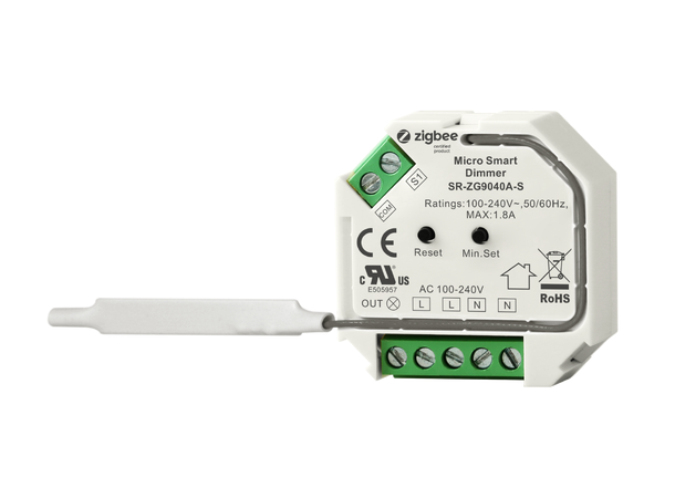 SBL Zigbee Triac dimmer, Push dim Trailing edge