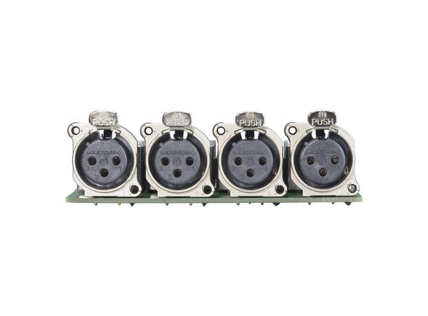 SOMMER SBC13-4XF1:1+1L Trafomodul 4x XLR3f, 1:1+1 Lundahl trafo