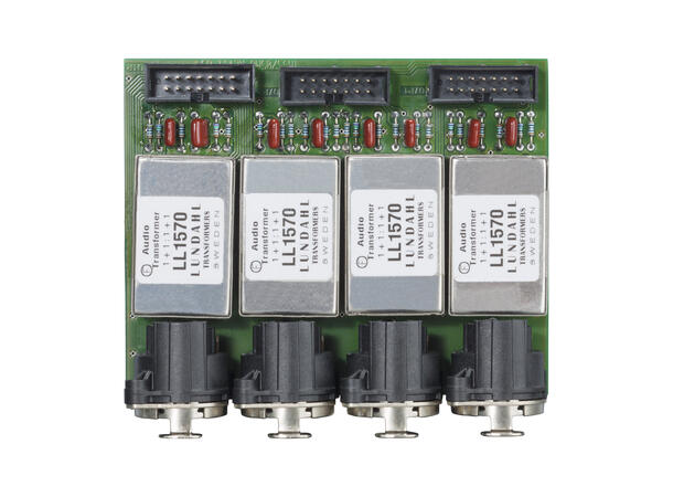 SOMMER SBC13-4XF1:1+1L Trafomodul 4x XLR3f, 1:1+1 Lundahl trafo