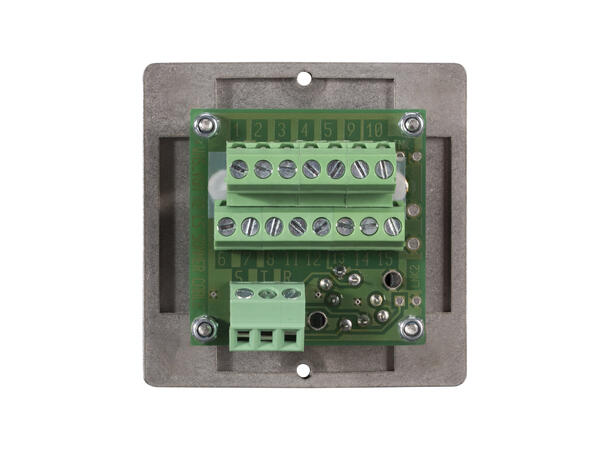 SOMMER W50M-2514 SYSWALL50 Modul Stål. 1 x VGA, 1 x 3.5mm MJ. Skruterm.