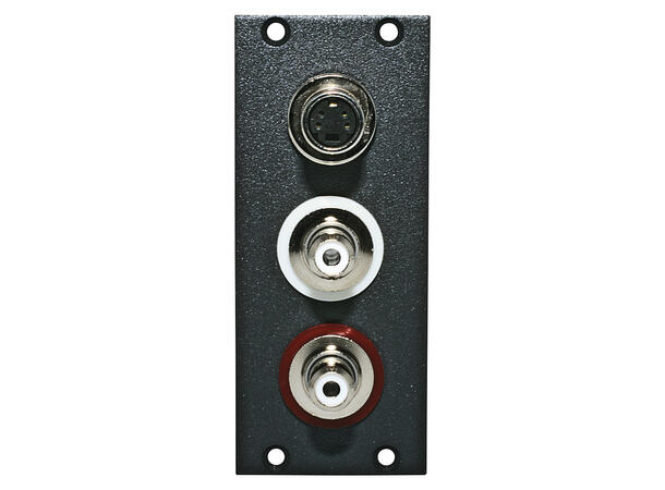 SYSBOXX SYC1-1243 Frontpanel S-video / 2x RCA