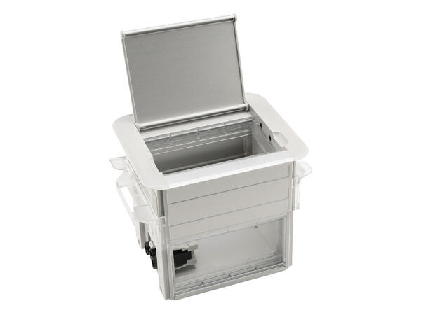 SYSWALL SYSFRAME45-2-PD Bordbrønn For 2 x 45 moduler/2 x 45 moduler under