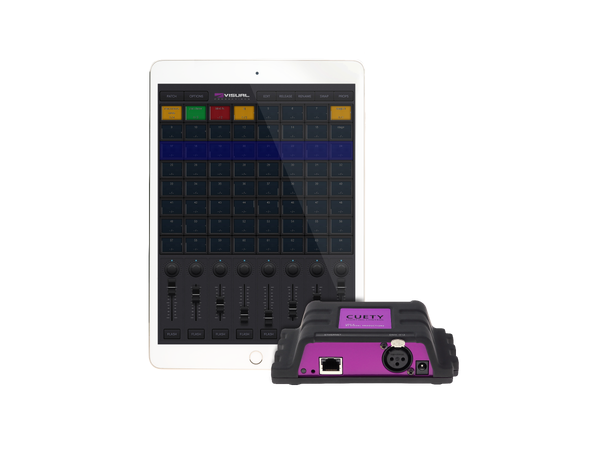 VISUAL PRODUCTIONS Cuety LPU-1 Lyskontroller for bruk med Cuety app.