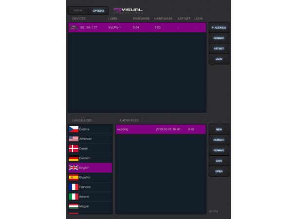 VISUAL PRODUCTIONS Cuety LPU-1 Lyskontroller for bruk med Cuety app.