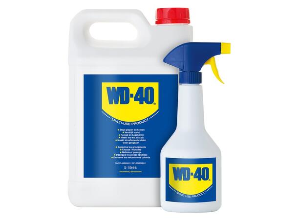 WD-40 Multi Spray Valuepack 5l inkl. spruteflaske