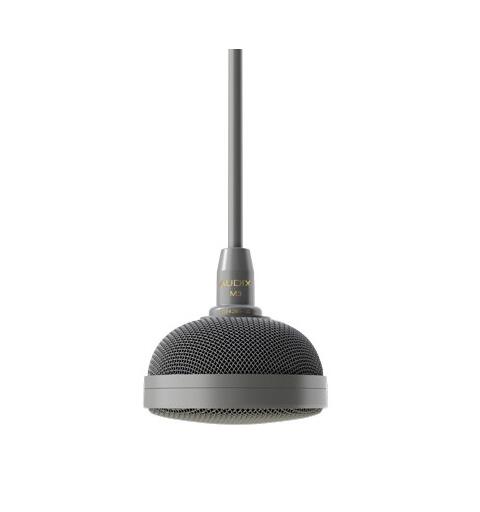 Audix M3G Hanging Tri-Element Mic Grey 4 Foot